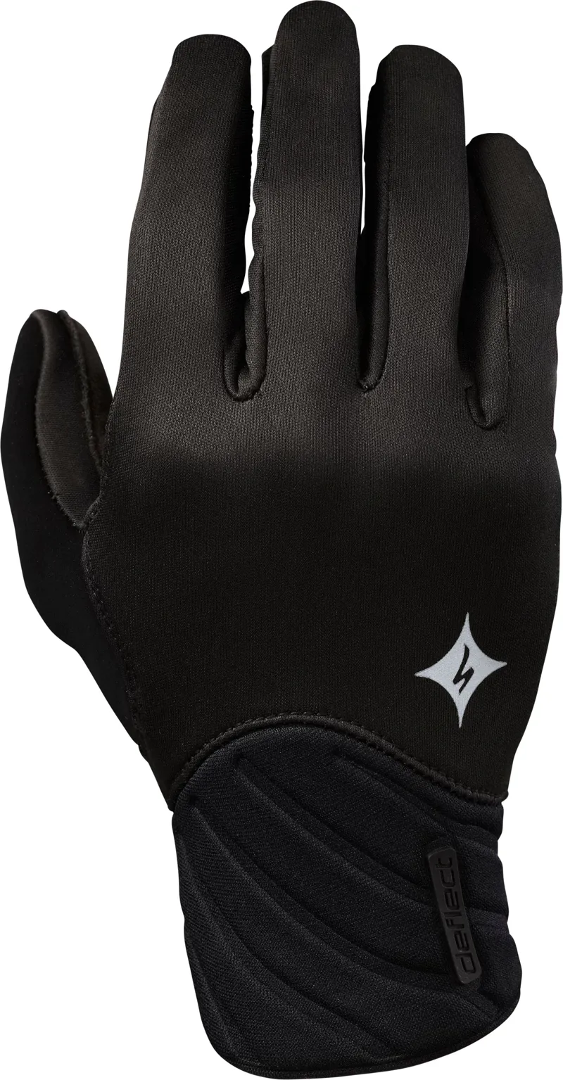 2018 Specialized Womens Deflect Long Finger Bike Glove in Black