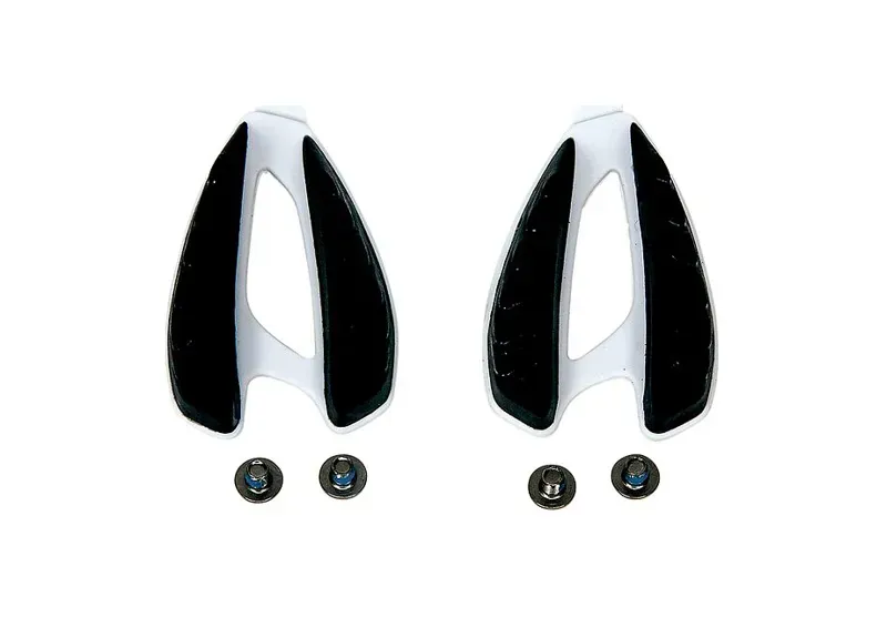 2018 Specialized Replacement Road Shoe Heel Lugs in Black/White