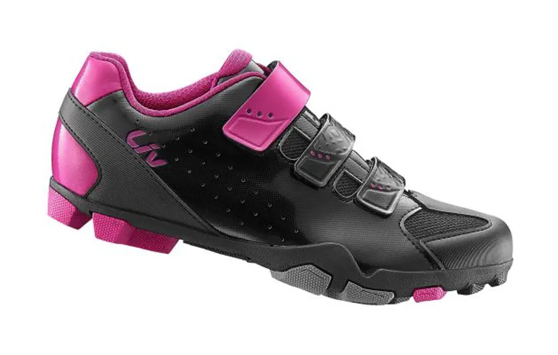 Black Pink Liv Fera Women's Cycling Shoes 