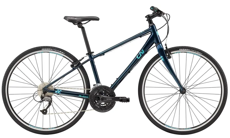 2018 Liv Alight 1 Hybrid Bike in Dark Blue