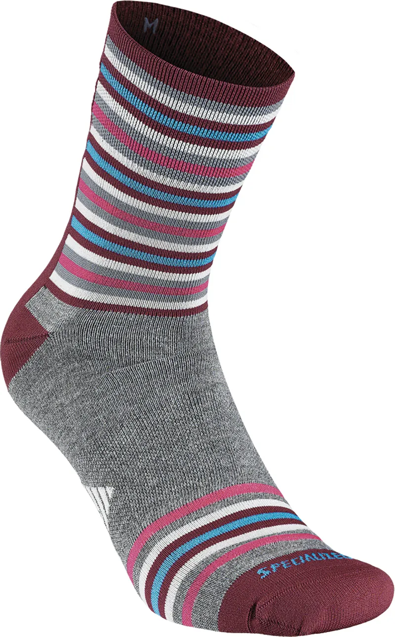 2018 Specialized Full Stripe Sock in Grey