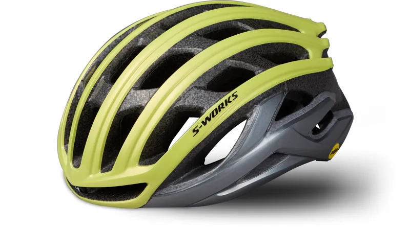2019 Specialized S-Works Prevail II ANGI Helmet in Yellow