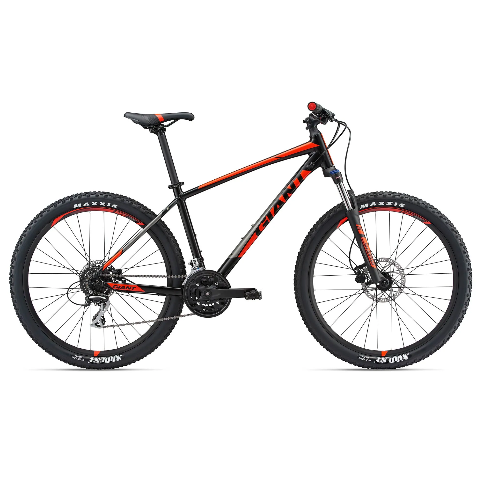 2018 Giant Talon Hardtail Mountain Bike Black/Red