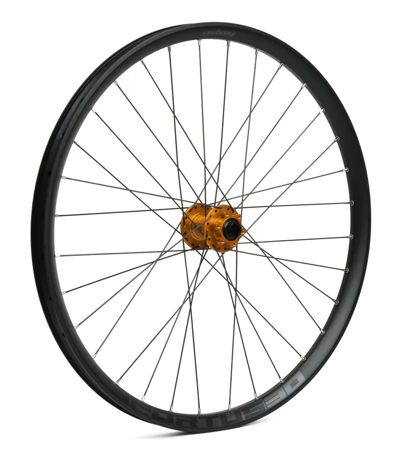Hope Fortus 30W Pro 4 27.5 Front Wheel in Orange