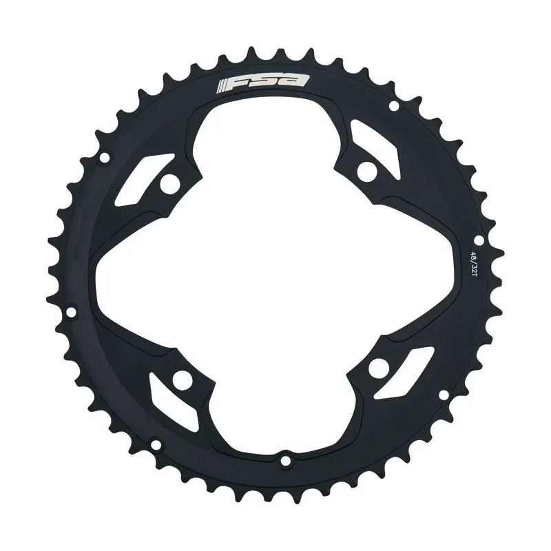 Pro Road Chainring (2x11 120x50T Black 4h)