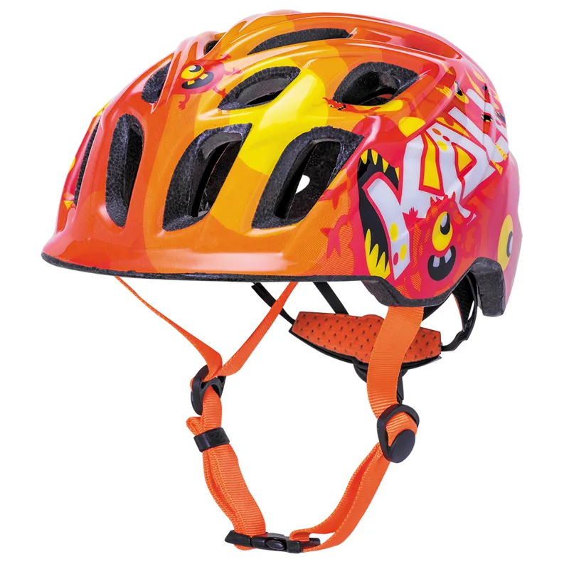 Kali Chakra Child Monsters Helmet in Orange 