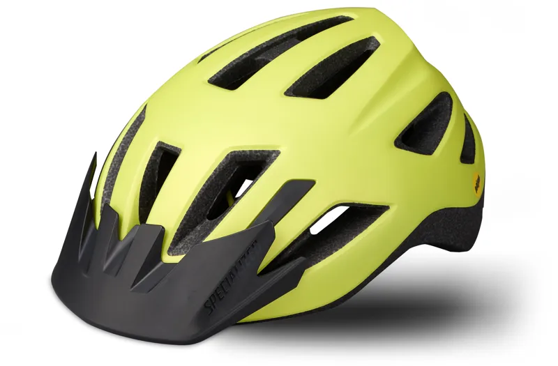 2020 Specialized Shuffle LED MIPS Youth Helmet in Yellow