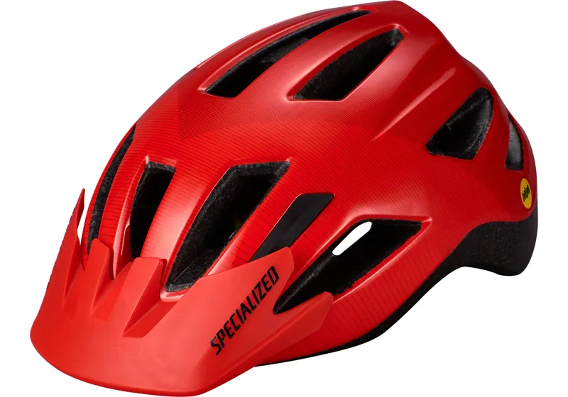 2021 Specialized Shuffle LED MIPS Childs Helmet in Red