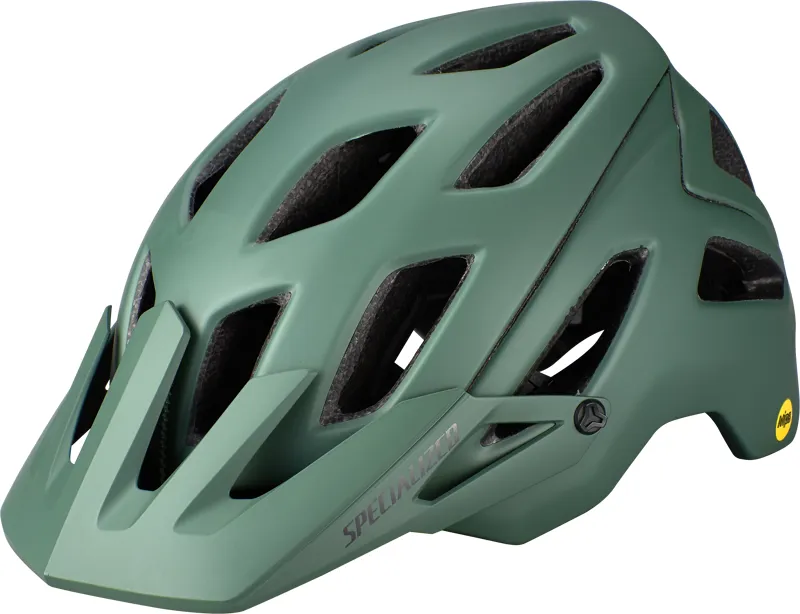 2020 Specialized Ambush Comp W/Angi Mountain Bike Helmet in Green