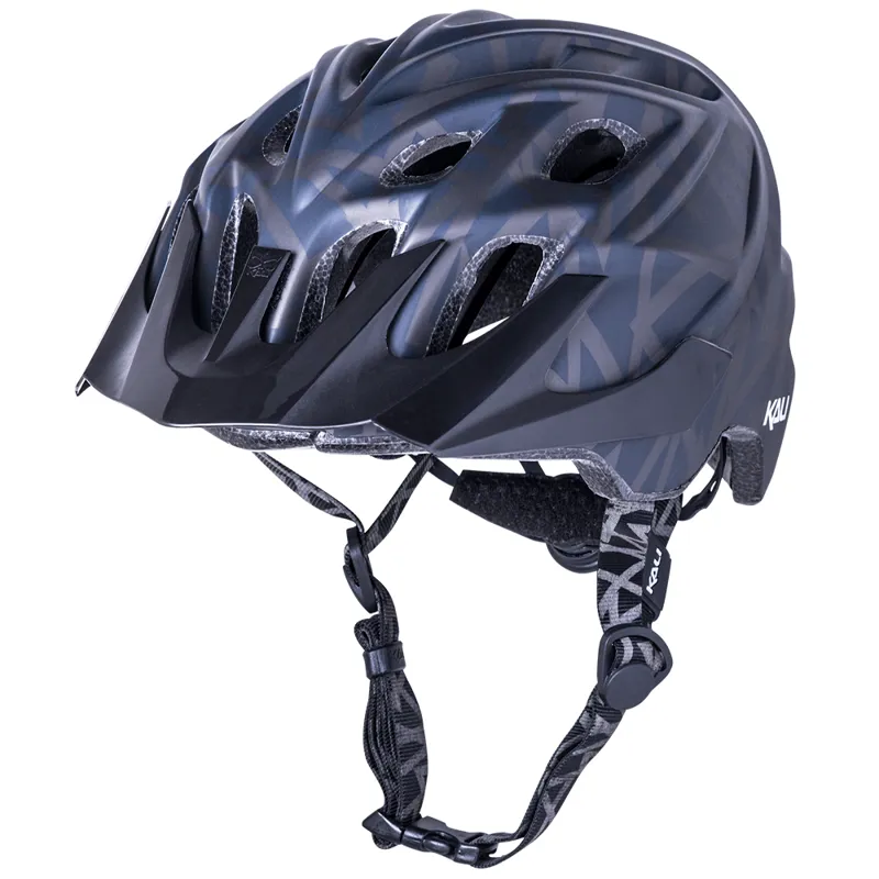 Kali Chakra Youth Plus Helmet in Pyramid Matte Black