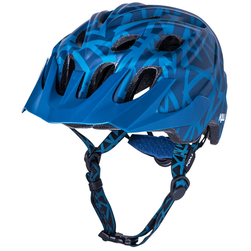 Kali Chakra Youth Plus Helmet in Pyramid Matte Teal
