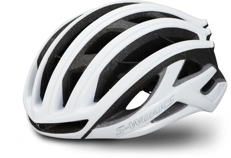 Specialized S-Works Prevail II with Angi Road Helmet in White