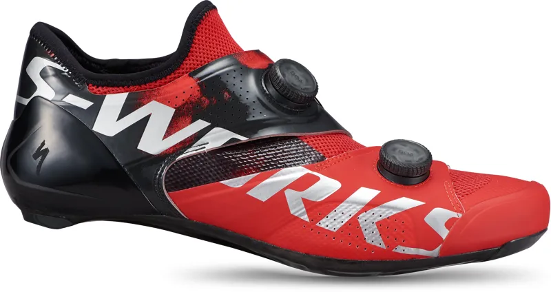 Specialized S-Works Ares Carbon Sole  Road Shoes in Red