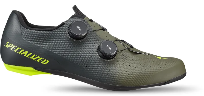 Specialized Torch 3.0 Road Shoes in Oak Green/Moss Green/Limestone