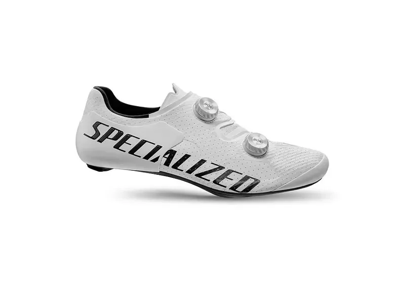 Specialized S-Works Ares 2 Road Bike Shoe In Team White