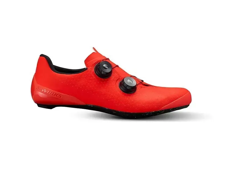 Specialized S-Works Torch Road Shoes in Fiery Red/Black