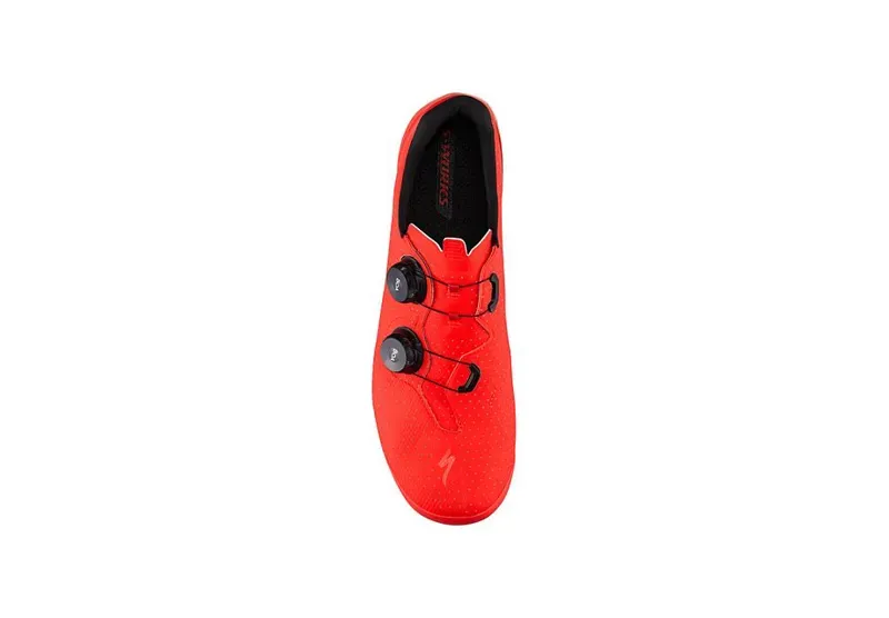 Specialized S-Works Torch Road Shoes in Fiery Red/Black-2