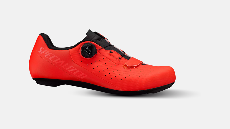 Specialized Torch 1.0 Road Shoes in Fiery Red