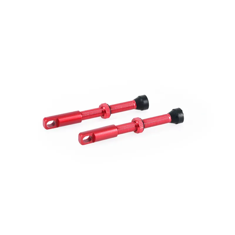 Oxford 48mm Tubeless Alloy Valve in Red