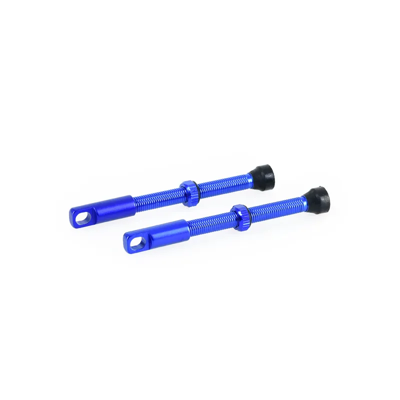 Oxford 80mm Tubeless Alloy Valve in Blue