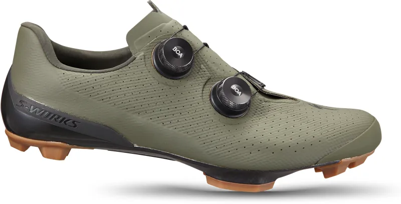 Specialized S-Works Recon MTB Shoes in Oak Green/Dark Moss
