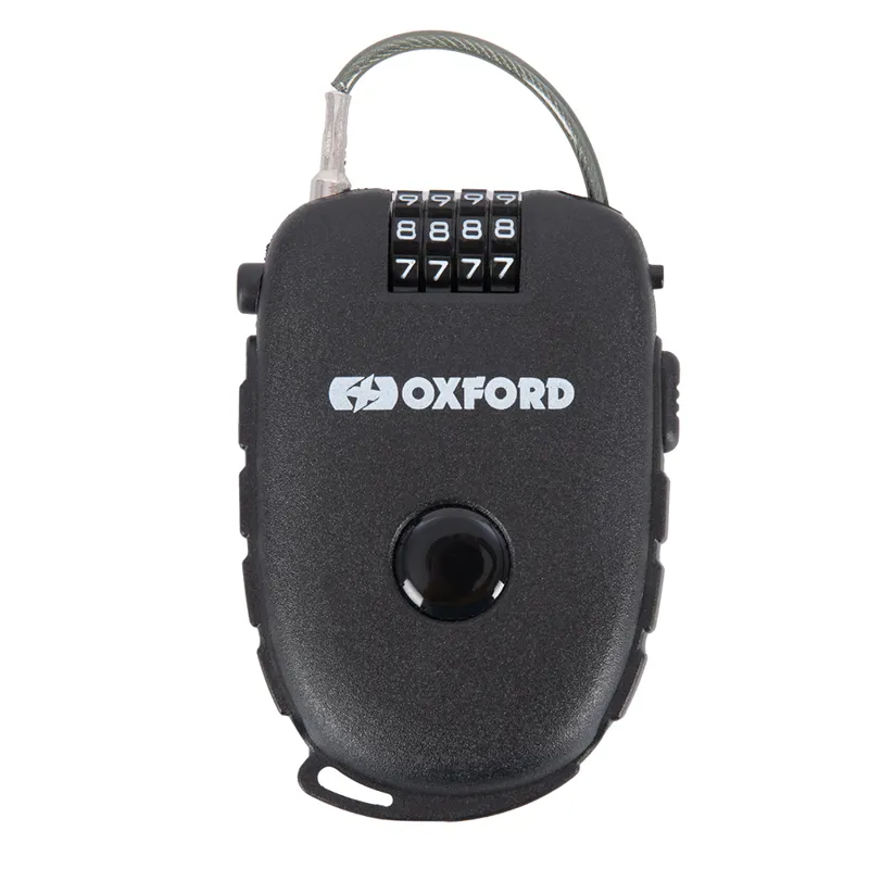 Oxford Retra 62cm Cable Lock in Black