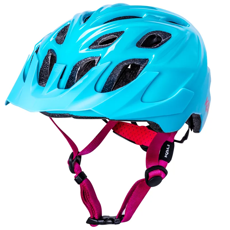 Kali Chakra Youth Helmet in Gloss Pastel Seafoam