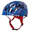 Kali Chakra Child Lighted Kids Helmet in Jungle/Gloss Blue