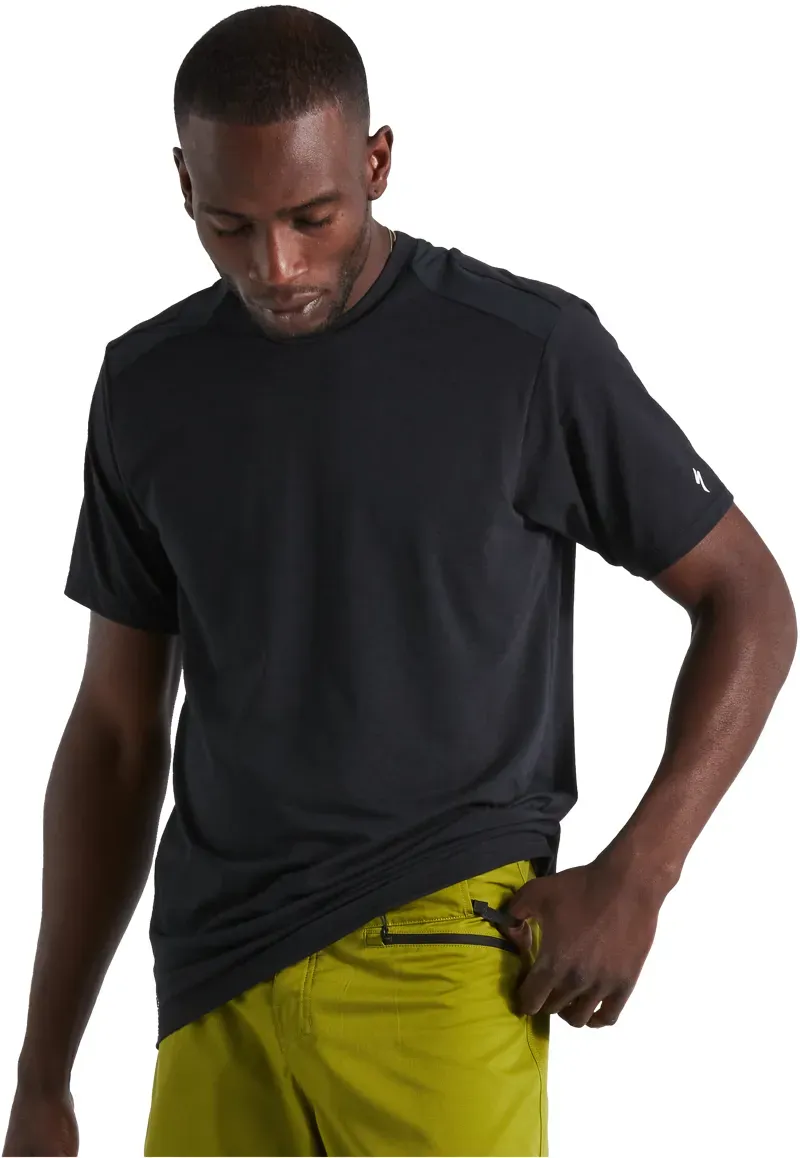 Specialized Trail Short Sleeve Mountain Bike Jersey in Black