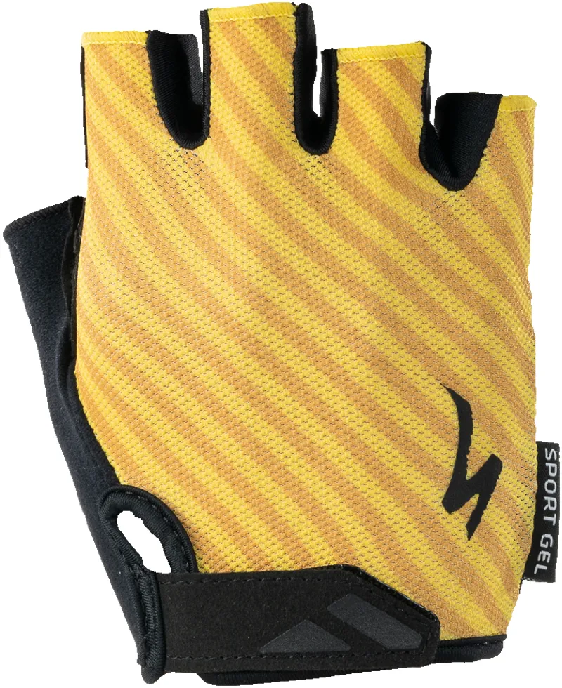 Specialized Body Geometry Sport Gel Mitts in Yellow