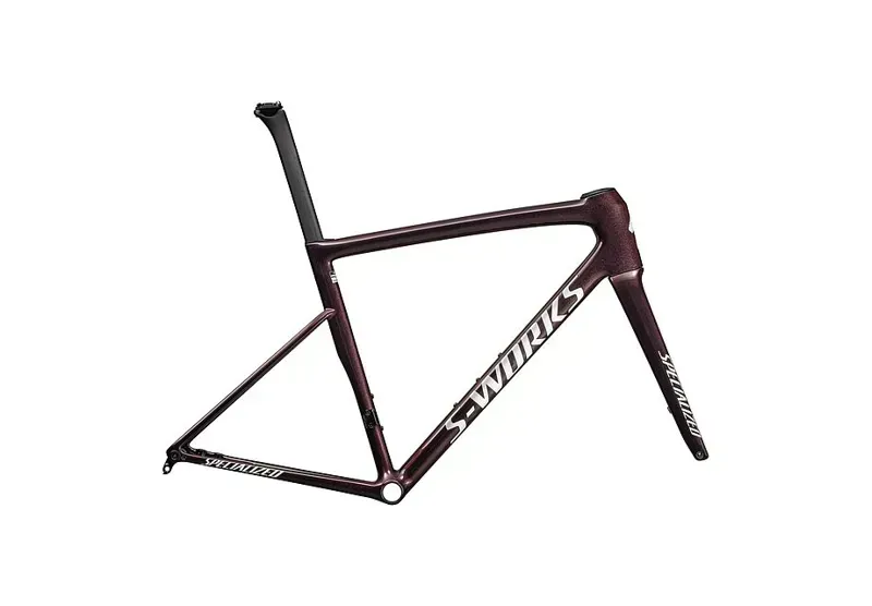 Specialized S-Works Tarmac SL8 Frameset in Solidity/Red to Black/White Silver