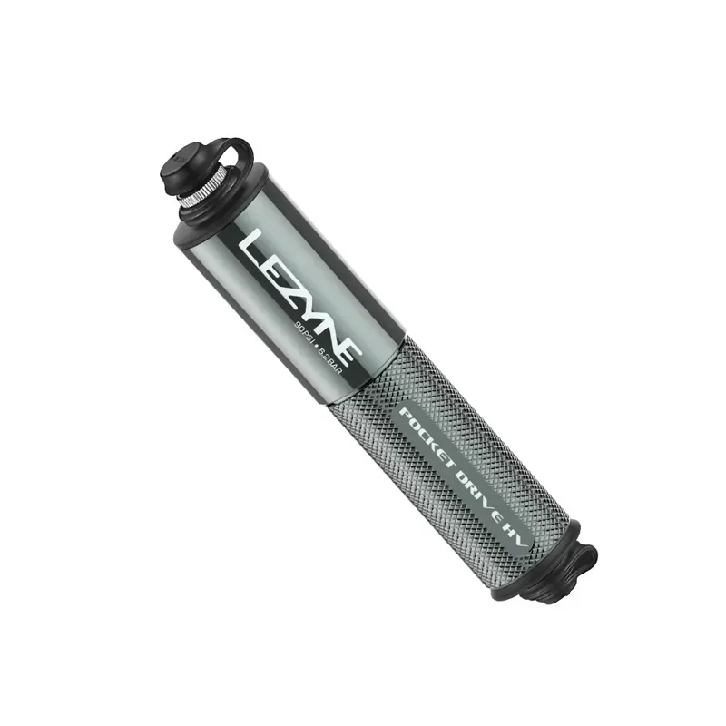 Lezyne Pocket Drive HV Mini Pump in Grey