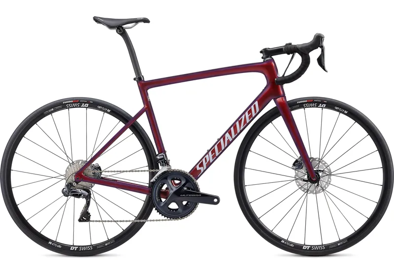 2020 Specialized Tarmac Disc Comp Carbon Road Race Bike in Red