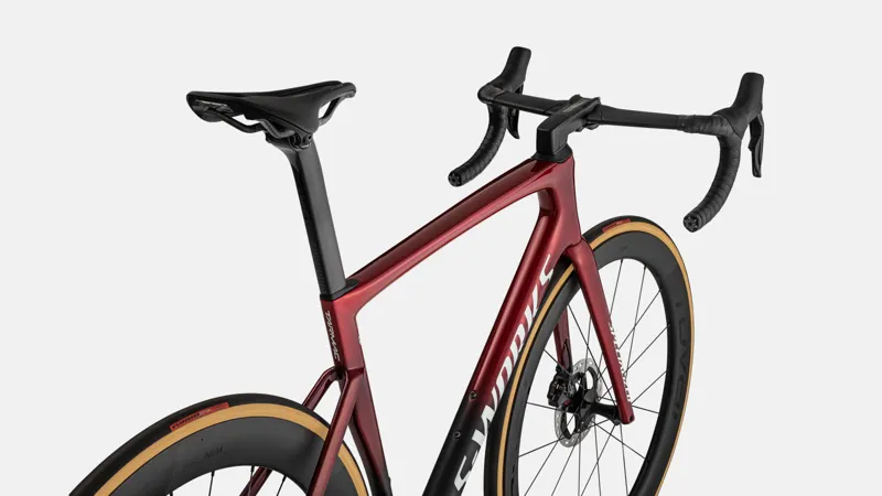 Specialized S-Works Tarmac SL7 Dura-Ace Di2 Road Race Bike in Red Tint-3