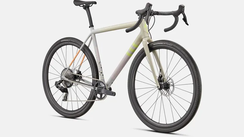 Specialized CruX Expert Gravel Bike in White Speckled-5