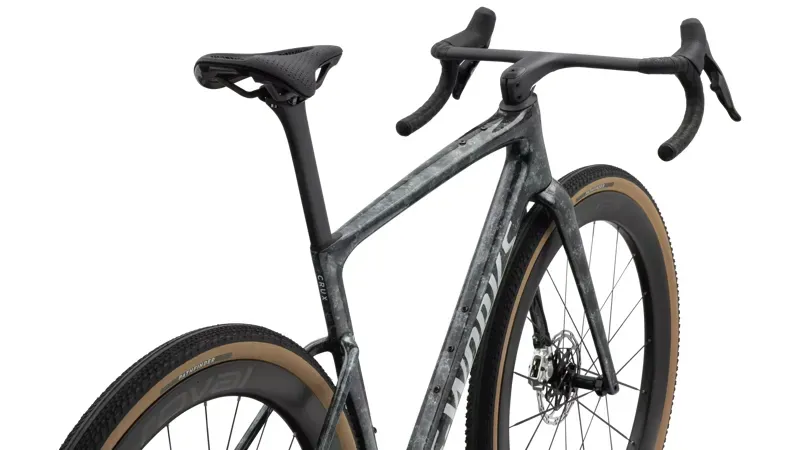 Specialized S-Works Crux 5 SRAM RED XPLR 49 in Silver/Ahyst Frost/Nebu-3
