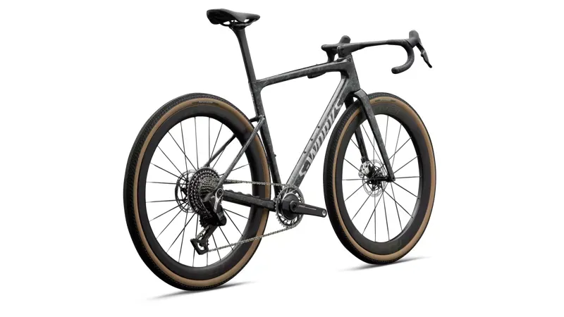 Specialized S-Works Crux 5 SRAM RED XPLR 49 in Silver/Ahyst Frost/Nebu-2
