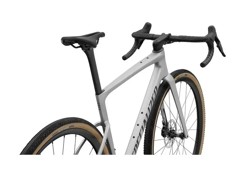 Specialized Crux 5 Exp. SRAM Force XPLR Gravel Bike in Silver/Obsidian-4