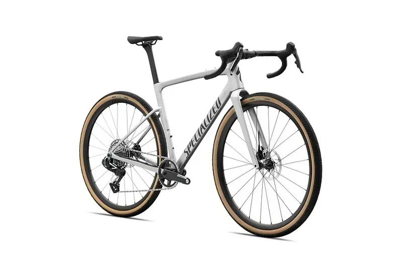 Specialized Crux 5 Exp. SRAM Force XPLR Gravel Bike in Silver/Obsidian-2