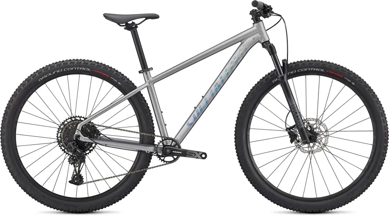 2021 Specialized Rockhopper Expert 27.5 Mountain Bike in Silver