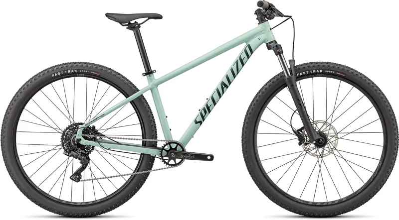 Rockhopper Comp 29 Mountain Bike in White Sage/Forest Green