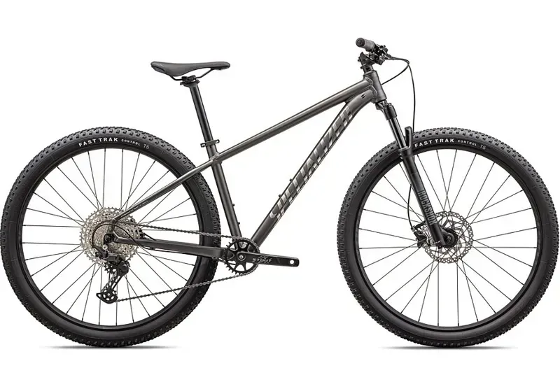 Specialized Rockhopper Expert MTB in Satin Smoke/Gloss Chrome