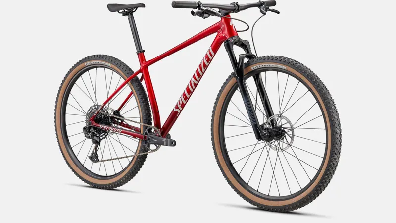 Specialized Chisel Comp Hardtail Mountain Bike in Red-1