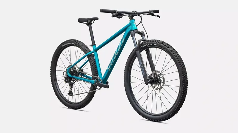 Specialized Rockhopper Comp Trail Bike in Gloss Teal Tint Aluminum-1