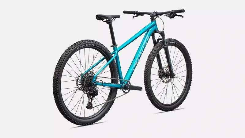 Specialized Rockhopper Comp Trail Bike in Gloss Teal Tint Aluminum-2