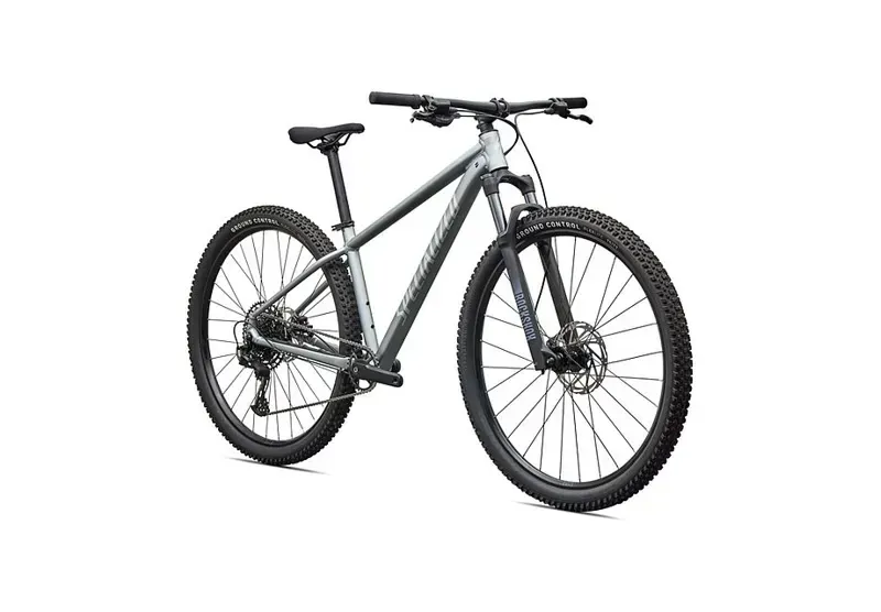 Specialized Rockhopper Comp Trail Bike in Satin Shadow Silver-1