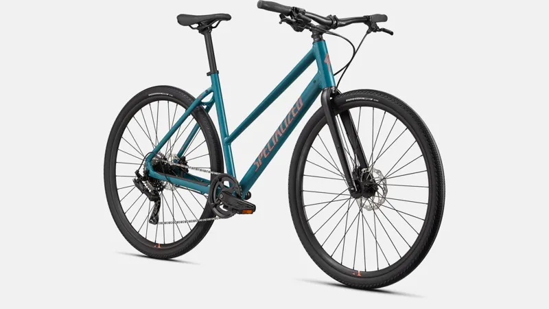 Specialized Sirrus X 2.0 Step-Through Hybrid Bike in Blue-2