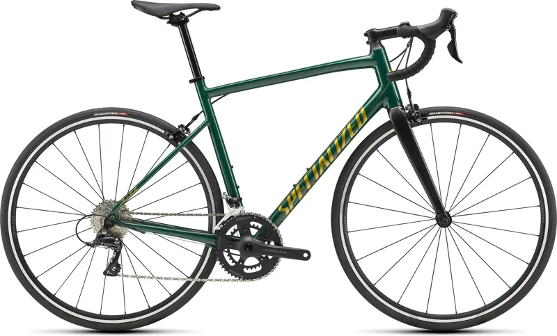 Specialized Allez Sport Road Bike in Pine Green/Gold/Carbon