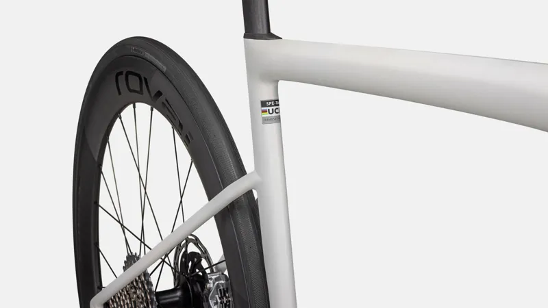 Specialized S-Works Tarmac SL8 SRAM Red eTap Road Bike in Satin Fog-2
