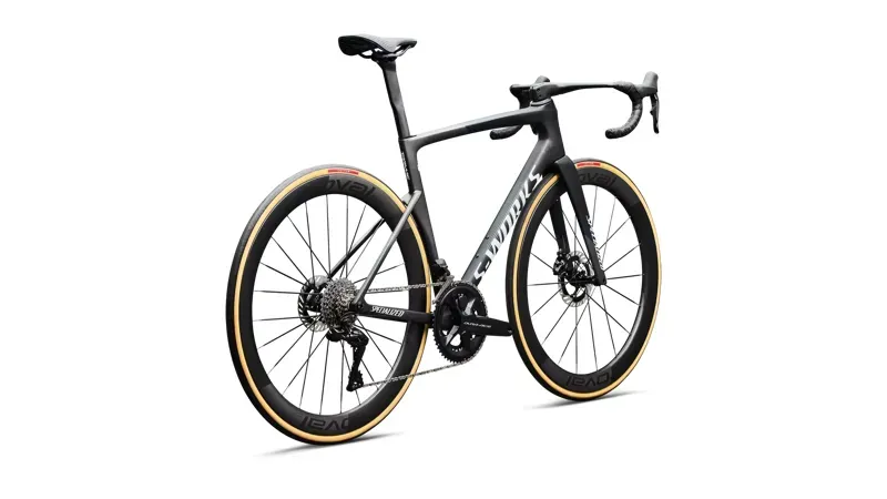 Specialized S-Works Tarmac SL9 Shimano Dura-Ace Di2 Road Bike in Carbon/White-2